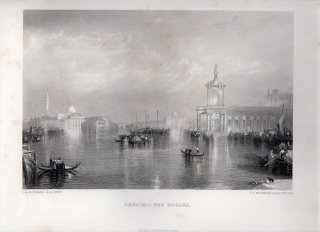 1865ǯ J.M.W.Turner Turner Gallery ͥĥ Ǵؼˤȥ󡦥른硦ޥ硼 Venice - The Dogana