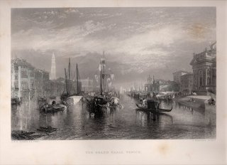1865年 J.M.W.Turner Turner Gallery ヴェネツィア 大運河 The Grand Canal Venice