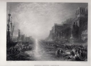 1865年 J.M.W.Turner Turner Gallery レグルス将軍 Regulus Leaving Carthage カルタゴ