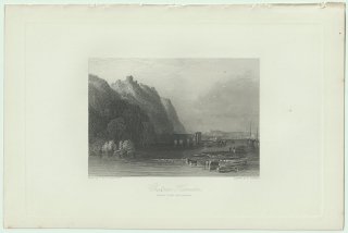 1853年 J.M.W.Turner The Rivers of France Pl.18 シャントソー城 Chateau Hamelin メーヌ＝エ＝ロワール