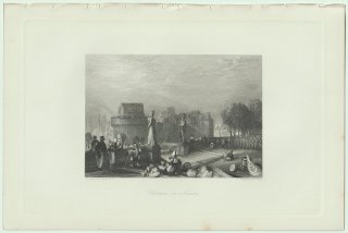 1853ǯ J.M.W.Turner The Rivers of France Pl.21 ֥륿˥߾ Chateau de Nantes  ʥ