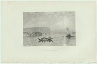 1853年 J.M.W.Turner The Rivers of France Pl.22 ロワール川の風景 Scene on the Loire