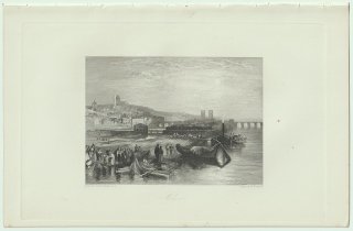 1853ǯ J.M.W.Turner The Rivers of France Pl.59  Melun 