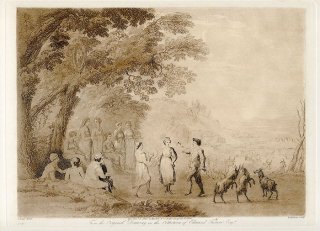 1810ǯ Claude Lorrain ¤ν No.62 ̱٤ A Landscape with Peasants dancing