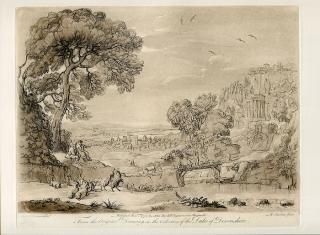 1774ǯ Claude Lorrain ¤ν No.79 ܥդį View in the Environs of Tivoli