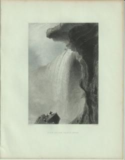 1840ǯ Bartlett ꥫ ơ֥å㲼į View below Table Rock ʥ