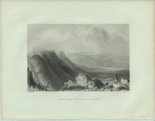1840ǯ Bartlett ꥫ 亮ȥ󻳤į˾ View from Mount Washington