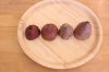 安納芋の皮の色と果肉の色味の関係