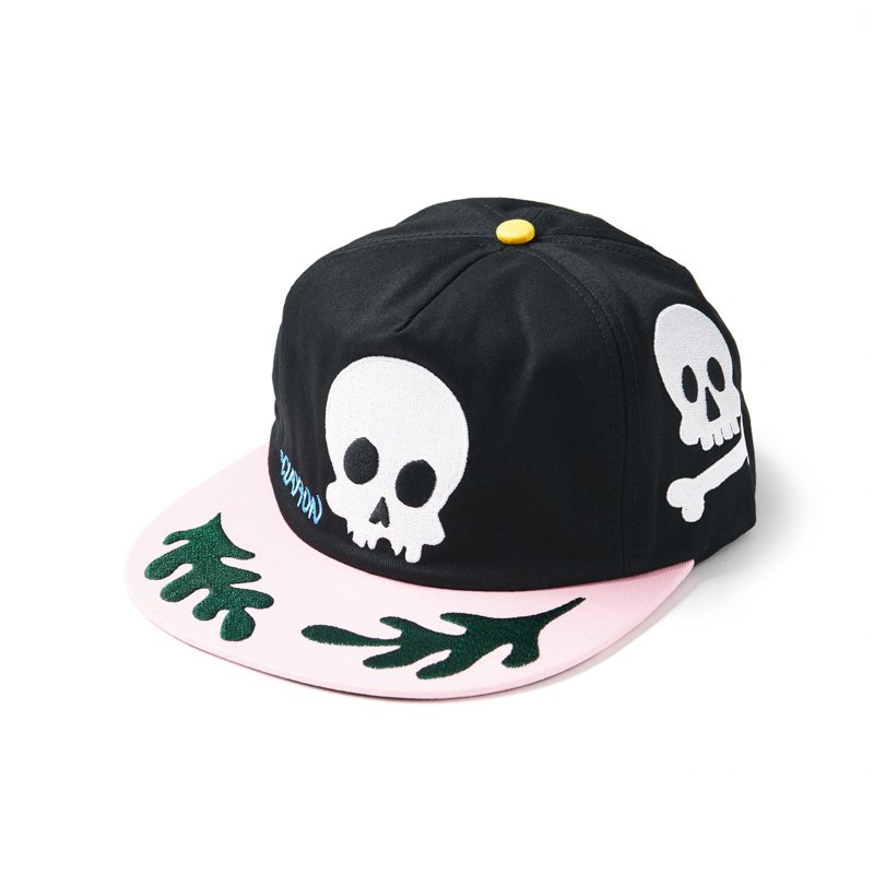 CP / SKULL embroidery CAP #02 - Tea Club and The Society Store