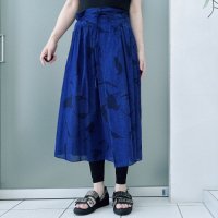 DU_TANGO<BR>バードプリントスカート