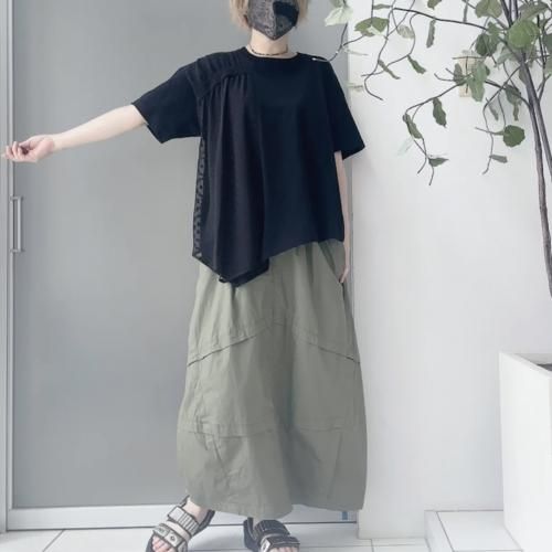 ZUCCa ホースクロス スカート ZUCCa / ホースクロス / スカート(M black(26)): ZUCCa| A-net