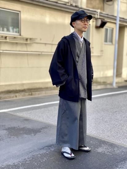 レビュー高評価商品 袴パンツ【グレー】 - 男着物&メンズ浴衣専門店『藤木屋』 ジャケット・アウター