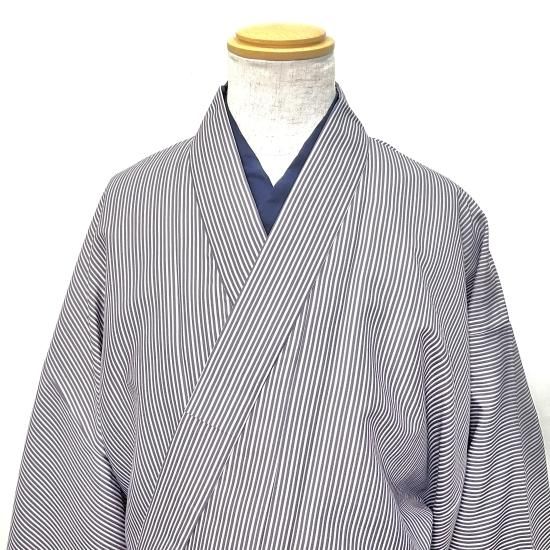 メンズ着物【縞:紫】 - 男着物&メンズ浴衣専門店『藤木屋』 メンズ着物【縞:紫】 - 男着物&メンズ浴衣専門店『藤木屋』