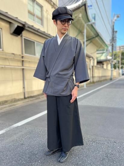 袴パンツ【ブラック】 - 男着物&メンズ浴衣専門店『藤木屋』