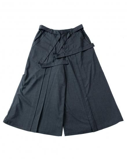 袴パンツ【グレー・ひだ有り】 - 男着物&メンズ浴衣専門店 袴パンツ【グレー・ひだ有り】 - 男着物&メンズ浴衣専門店