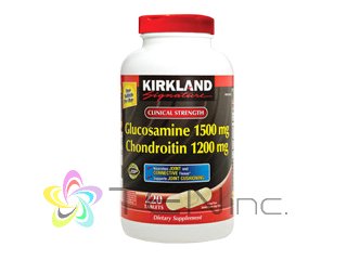 カークランド・グルコサミン&コンドロイチン 1ボトル220錠(USA/e-pelicanMailplus)