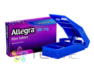 アレグラ180mg 1箱20錠+ピルカッター1個(アメリカ製/国際書留)