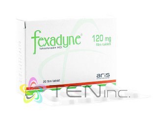 アレグラジェネリック（Fexadyne）120mg 1箱20錠(トルコ製/国際書留)