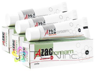 アゼライン酸(AzacCream)20%クリーム 3本（15g×3）（インド製/国際書留）