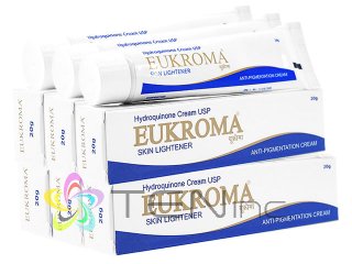 ユークロマクリーム（Eukroma） 6本(20g×6)（インド製/国際書留）