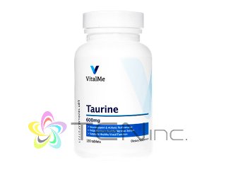 タウリン（Taurine）600mg 1ボトル120錠(バイタルミー/USA製/国際書留) 