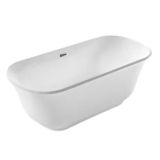 バスタブ H5205 丸形 アクリル 浴槽 ホワイト 1700×750×590 バスタブ H5205 丸形 アクリル 浴槽 ホワイト 1700×750×590