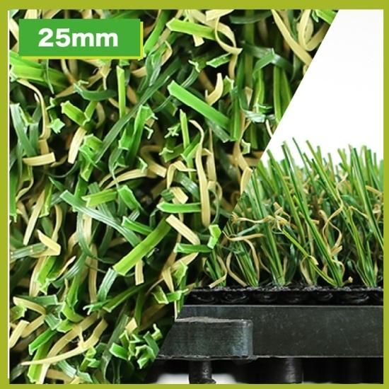 人工芝 高級形状記憶人工芝28mm　メモリーターフAIR 　カット売り1m×5m メモリーターフAIR28㎜ / 巾1m×長さ10m【形状記憶リアル人工芝