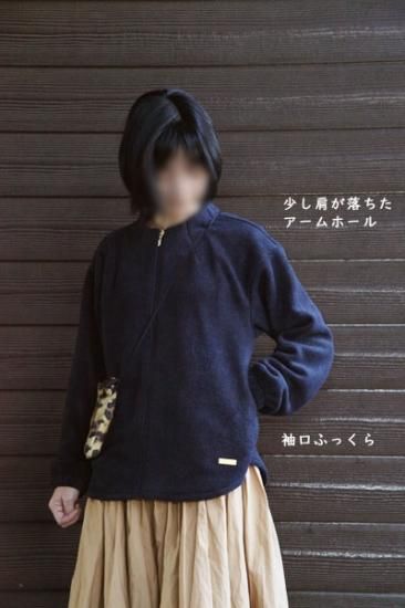 おとなニットジップアップ A3プリント発送 Polka Drops おとなニットジップアップ A3プリント発送 Polka Drops