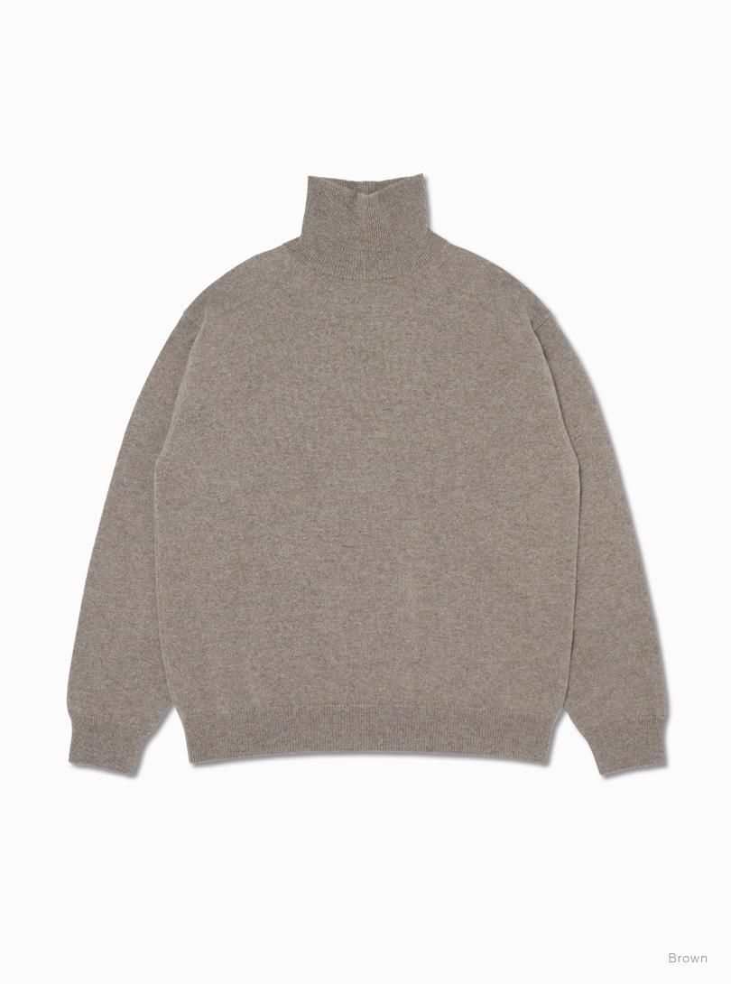 Essential INNOCENT CASHMERE TURTLE NECK - BATONER｜ONLINE STORE