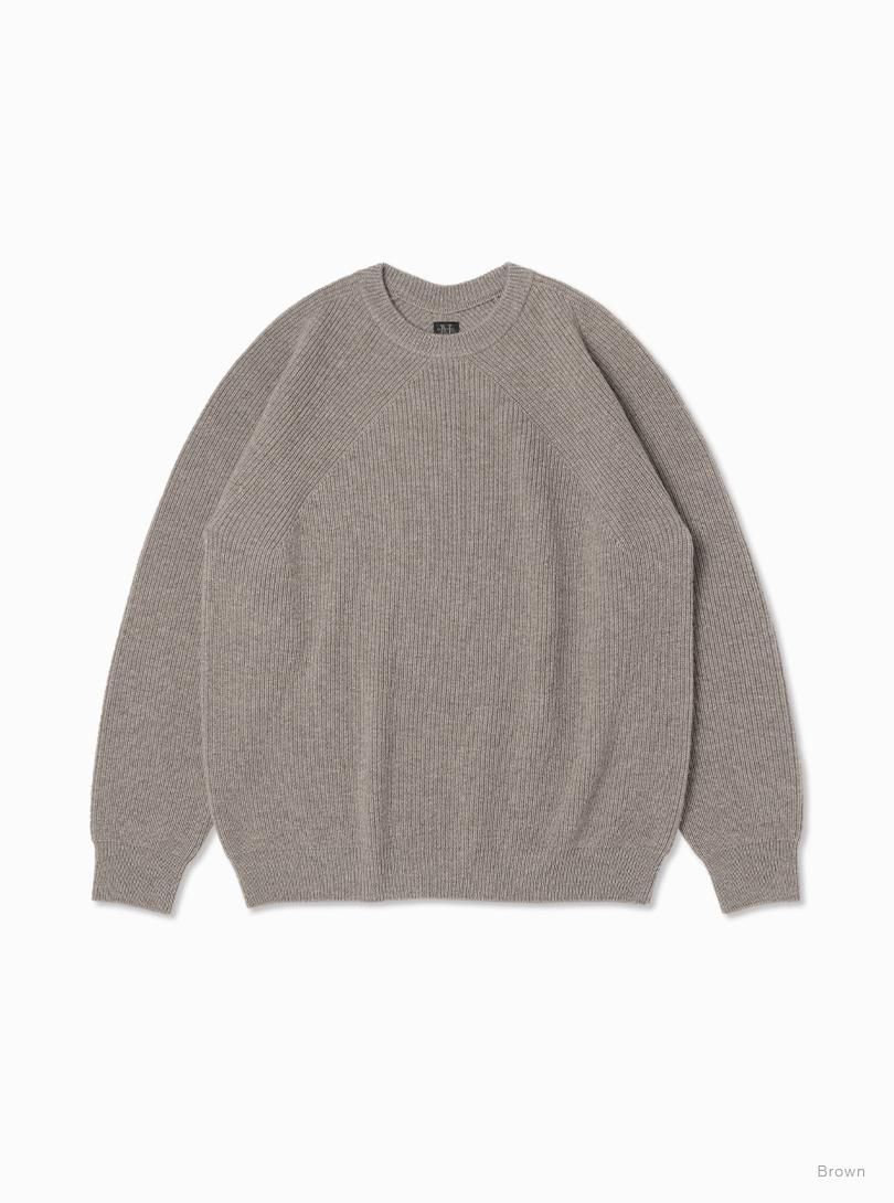 Essential INNOCENT CASHMERE SIGNATURE CREW NECK - BATONER｜ONLINE