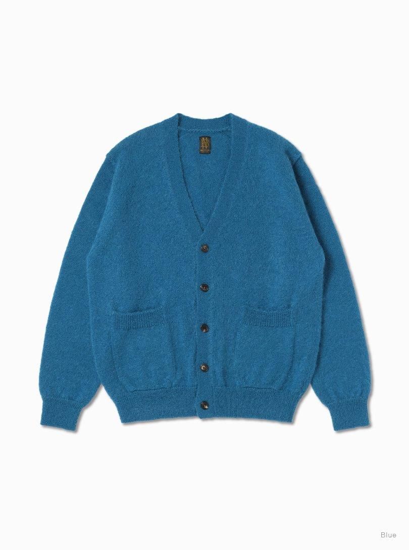 Men PURE MOHAIR100% V CARDIGAN - BATONER|ONLINE STORE Men PURE MOHAIR100% V CARDIGAN - BATONER|ONLINE STORE