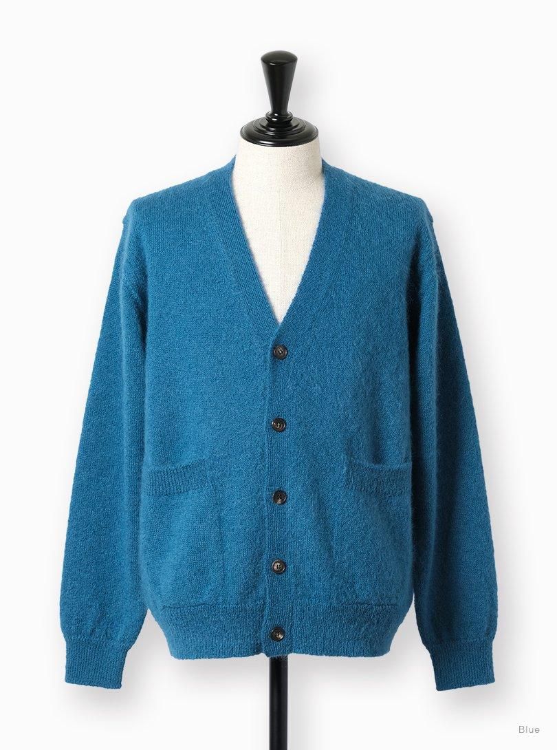 Men PURE MOHAIR100% V CARDIGAN - BATONER|ONLINE STORE Men PURE MOHAIR100% V CARDIGAN - BATONER|ONLINE STORE