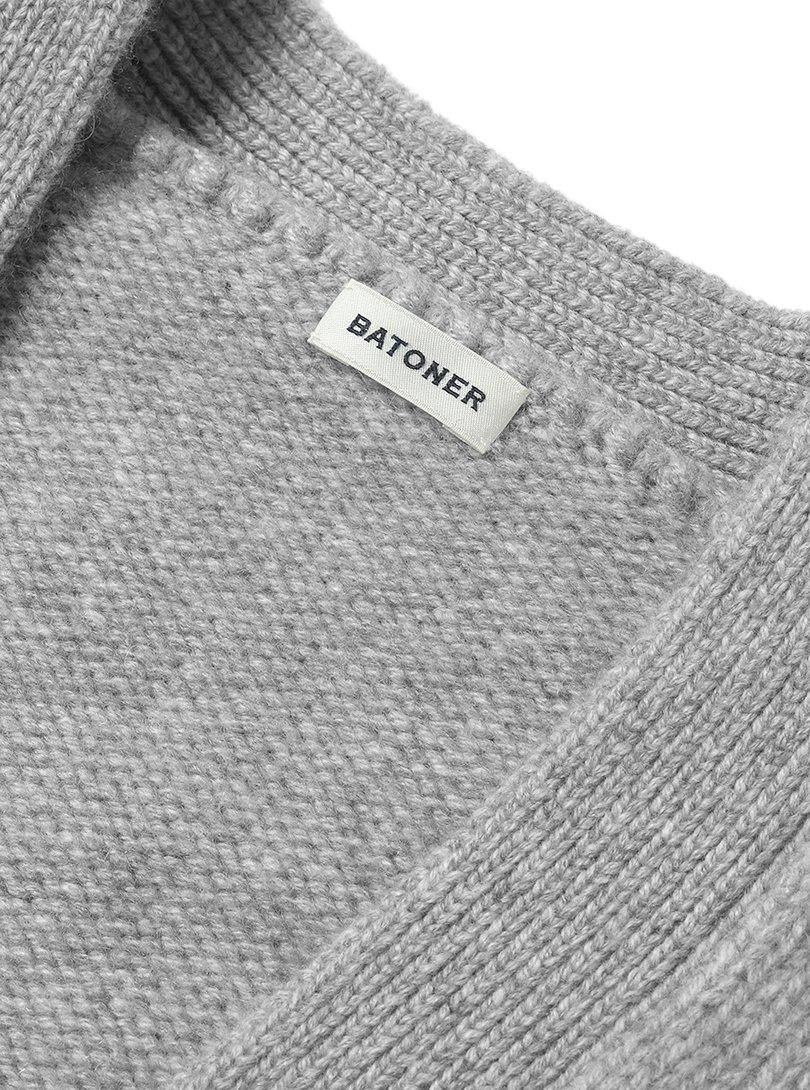 Men《Goat》HEAVY BABY CASHMERE V CARDIGAN - BATONER|ONLINE Men《Goat》HEAVY BABY CASHMERE V CARDIGAN - BATONER|ONLINE