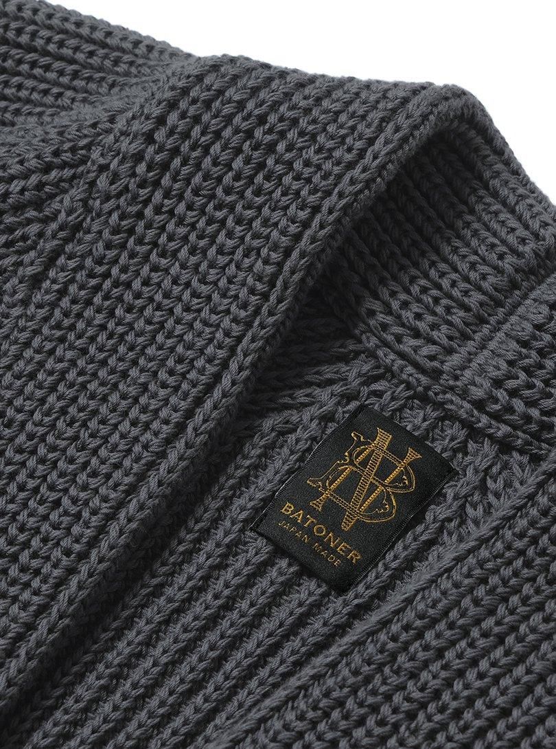 Men SIGNATURE SHAWL COLLAR CARDIGAN - BATONER|ONLINE STORE Men SIGNATURE SHAWL COLLAR CARDIGAN - BATONER|ONLINE STORE
