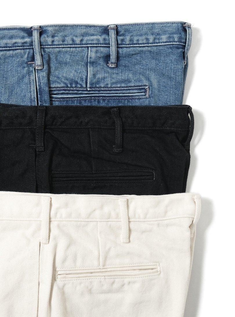 デニム・ジーパン DNSR One-Tuck Bermuda Denim Pants 5SH145 MUSINSA | DNSR One-Tuck Bermuda Denim Pants Blue