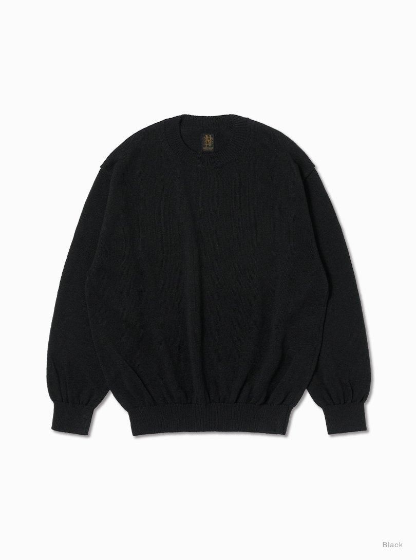 Men WASHED HIGH COUNT LINEN CREW NECK - BATONER|ONLINE STORE Men WASHED HIGH COUNT LINEN CREW NECK - BATONER|ONLINE STORE