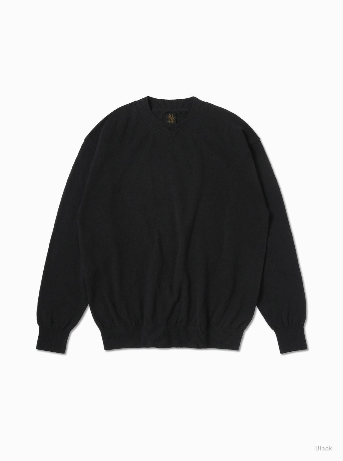 Men SILK CREW NECK - BATONER｜ONLINE STORE