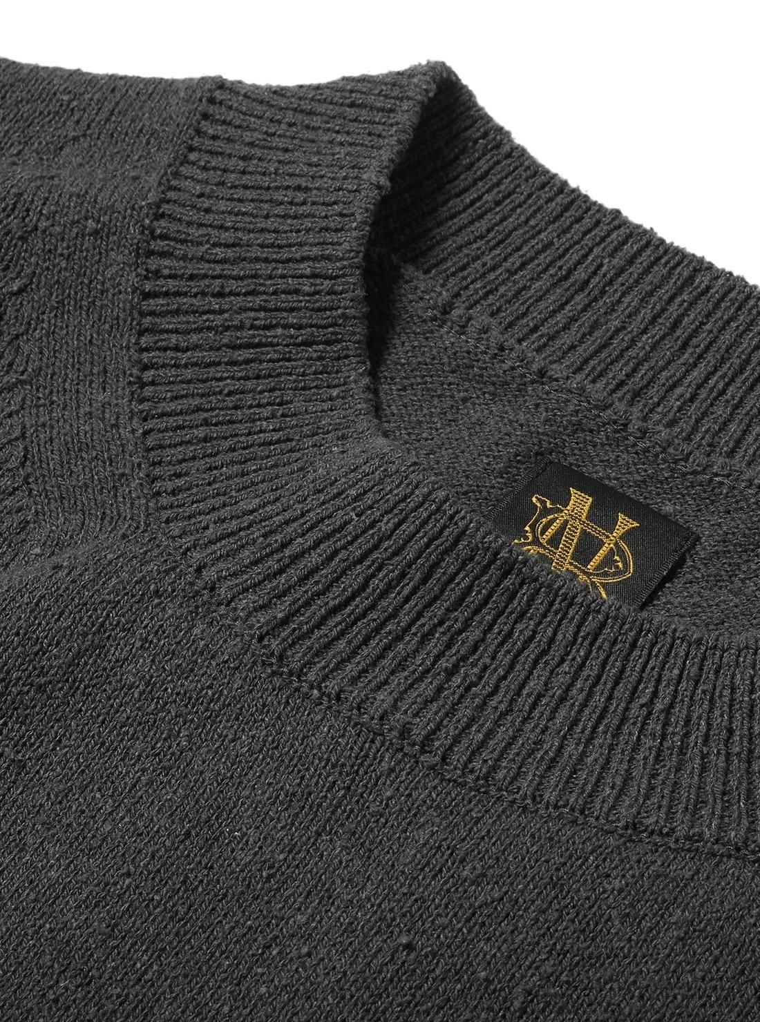 Men SILK CREW NECK - BATONER｜ONLINE STORE