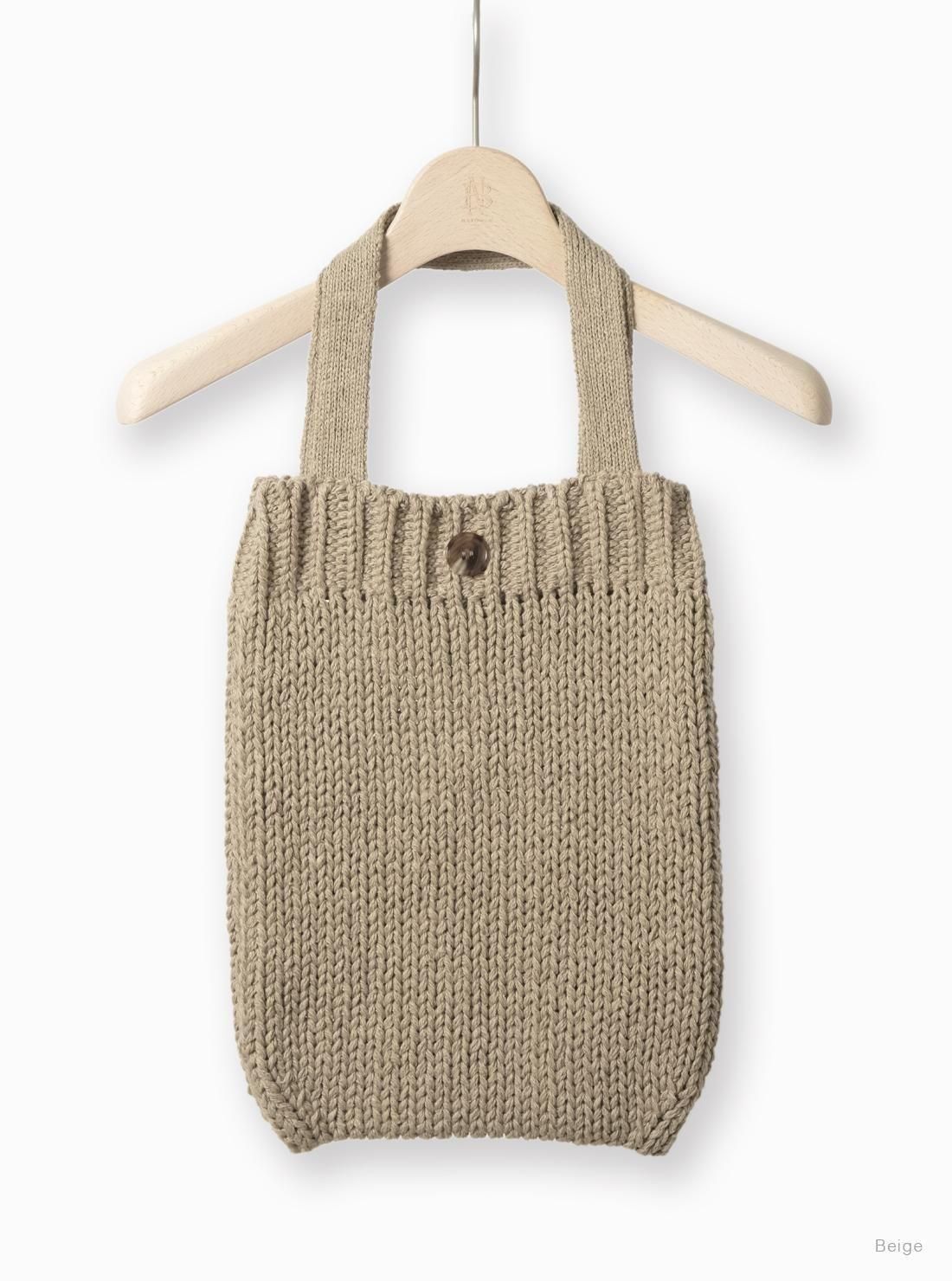 Goods HAND SPINNING LOW GAUGE KNIT BAG - BATONER｜ONLINE STORE