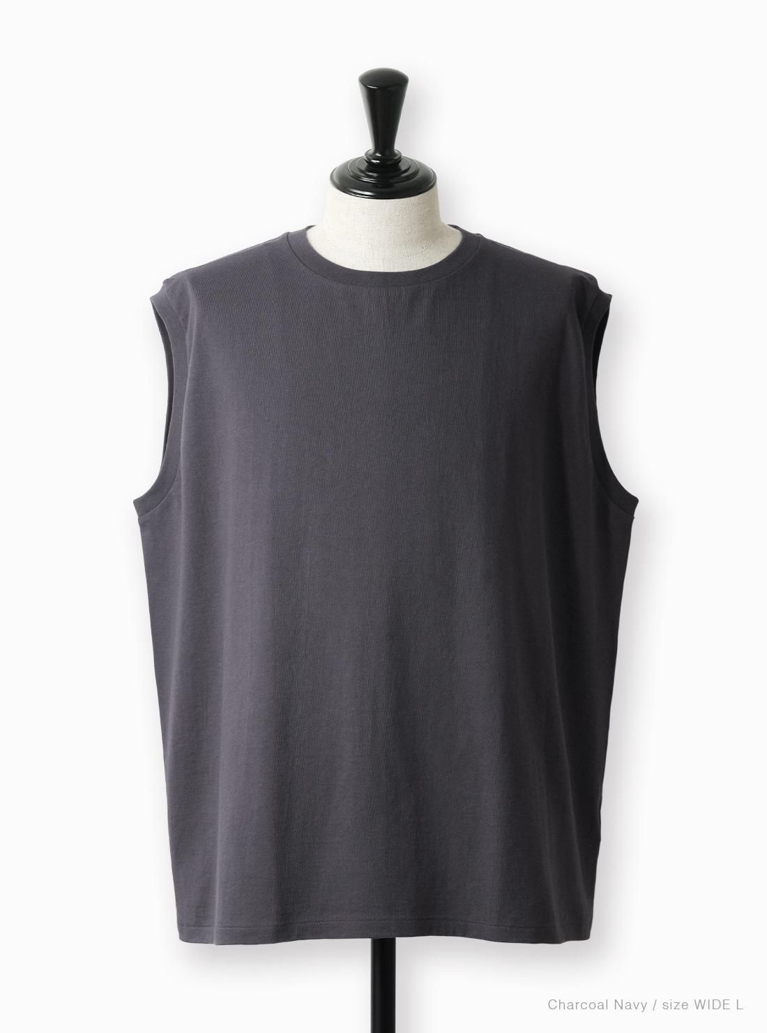 トップス BATONER MERIYASU NO SLEEVE MERIYASU NO SLEEVE / BLACK | BATONER (MEN)(バトナー) | T