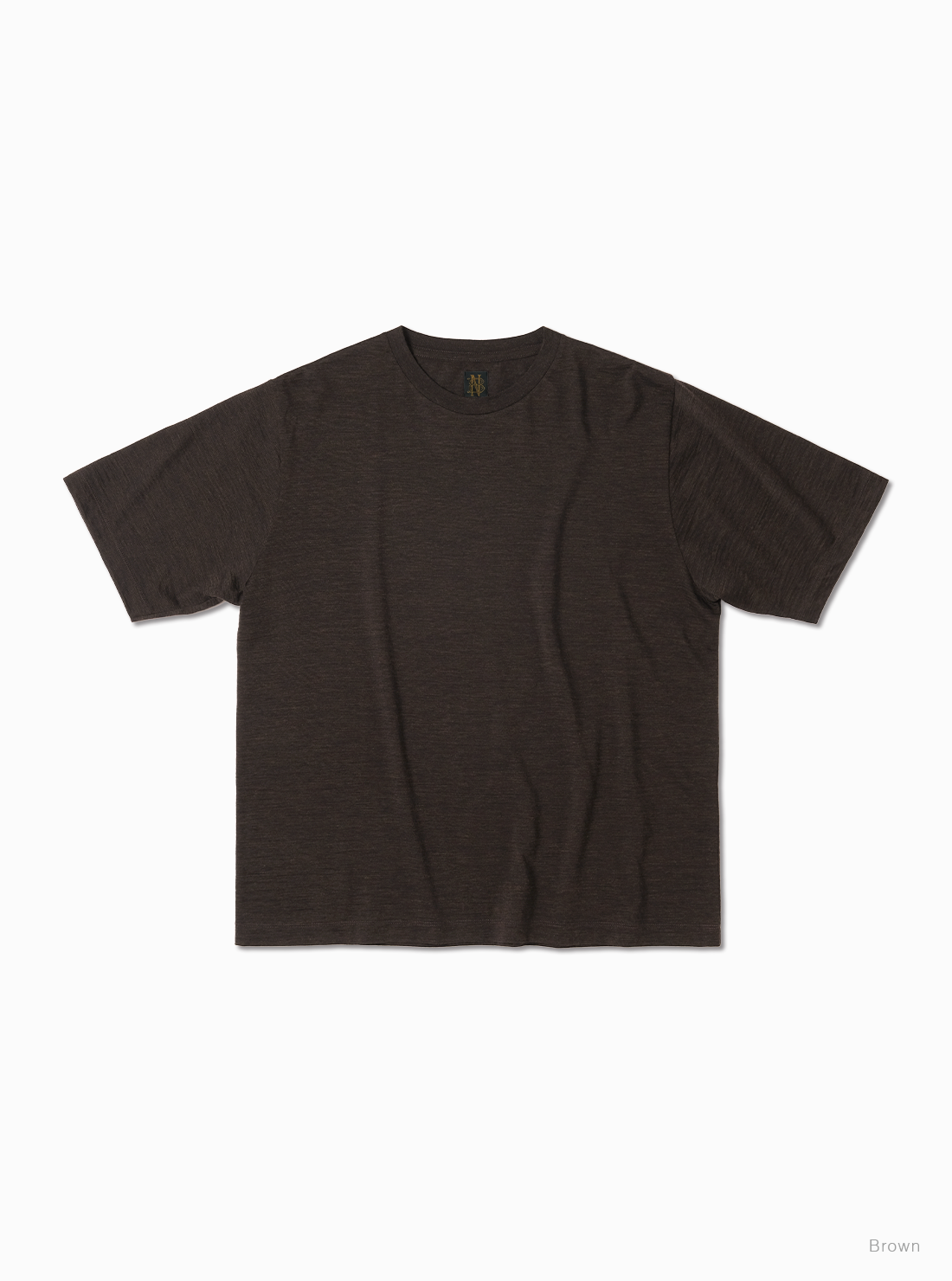 Men WOOL CREW NECK T-SHIRT - BATONER｜ONLINE STORE