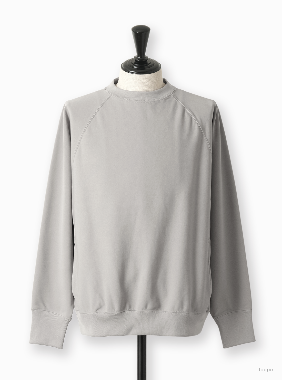 トップス BATONER VINTAGE WOOL RAGLAN CREW BATONER/バトナー】AGING WOOL SIGNATURE CREW NECK クルー