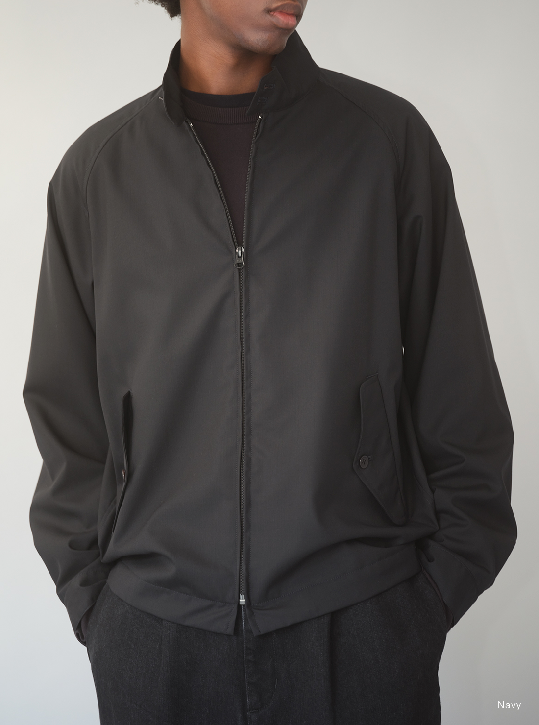 Men UTILITY WOOL SWING TOP SHIRT - BATONER｜ONLINE STORE