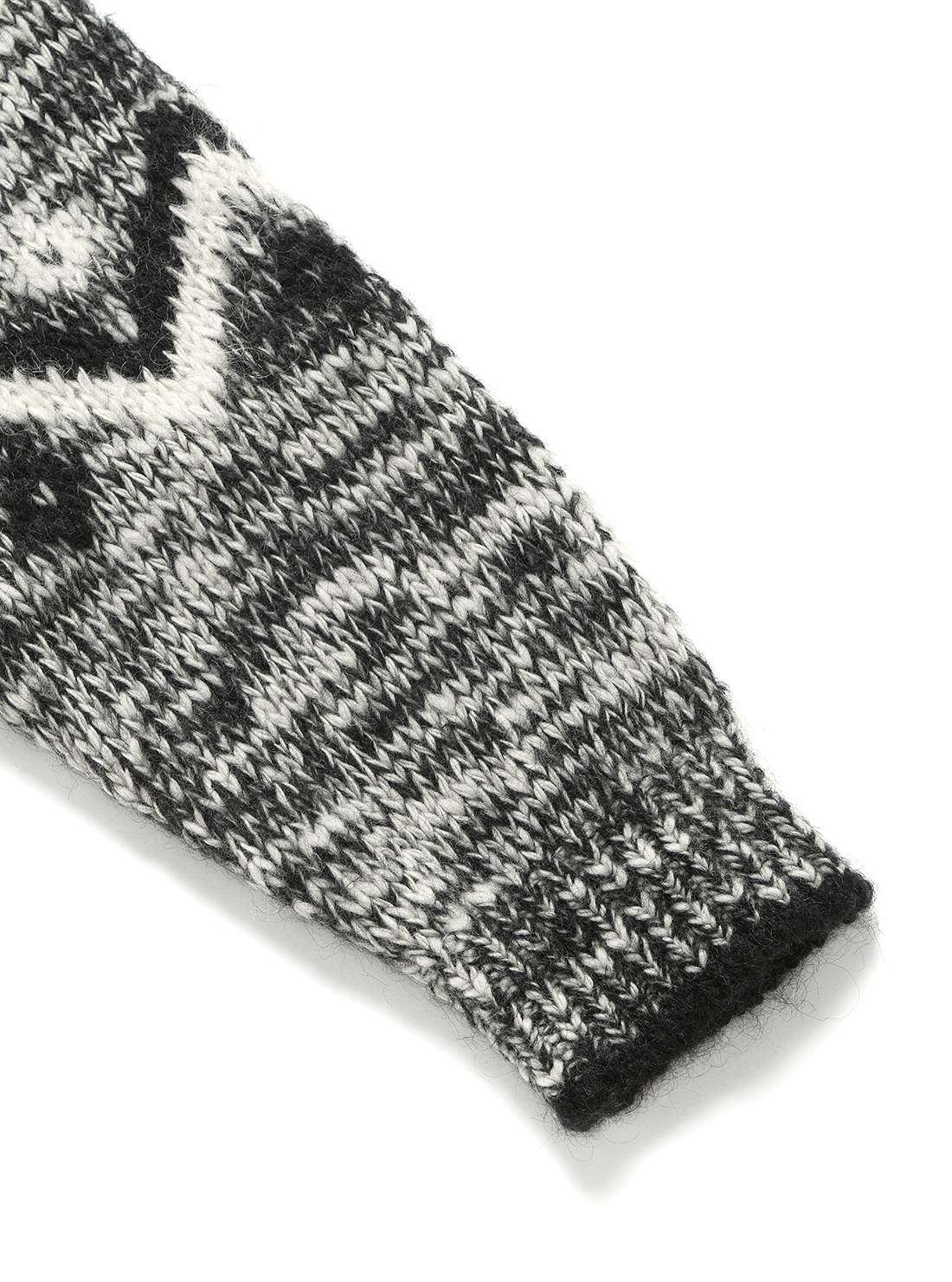 Women MOHAIR NORDIC CREW NECK - BATONER｜ONLINE STORE