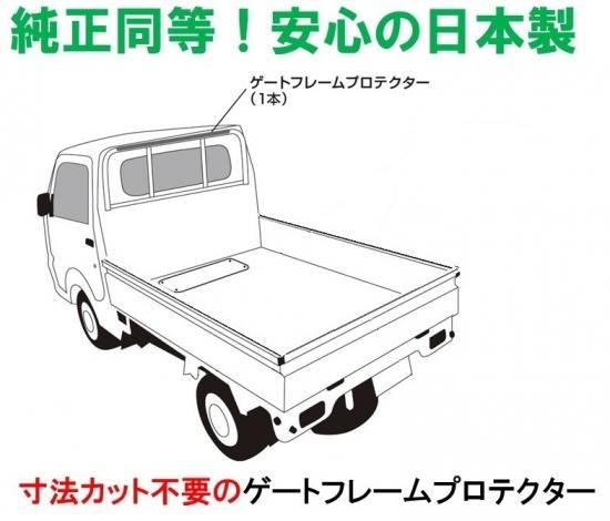 軽トラ 荷台フレーム 軽トラック 荷台シート 前部1.95m×後部1.8m×長さ2.2m