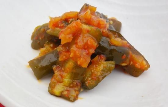 福島県産エゴマ入り】 【激辛】新とうちゃん漬 - 福島りょうぜん漬