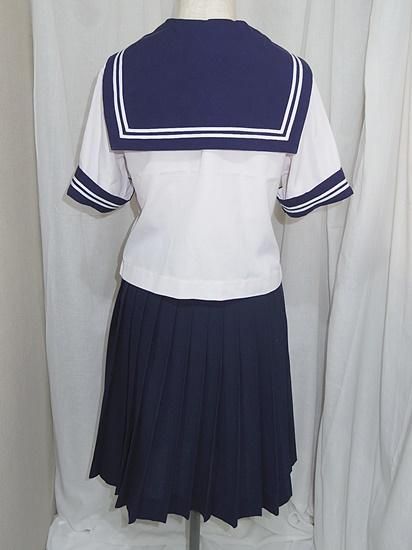 セーラー服上下夏<W68-62>(B026)リユース/中古 - セーラー セーラー服上下夏<W68-62>(B026)リユース/中古 - セーラー