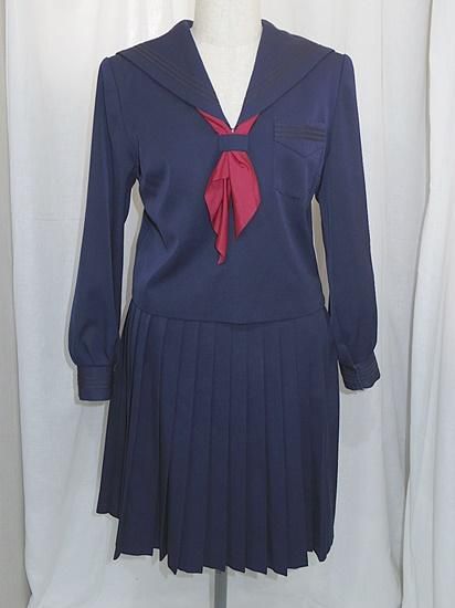 セーラー服上下冬＜W66-60：165A＞(B110)制服/中古 - セーラー