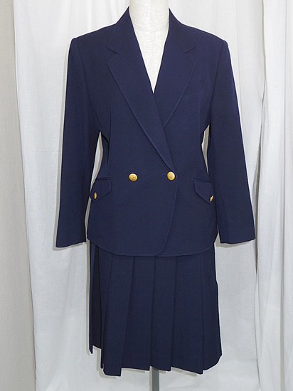 ブレザー上下冬＜W70-64：165A＞(B062)中古 - セーラーガールズ . c o m | 女子学生服店 | Japanese school  uniform store