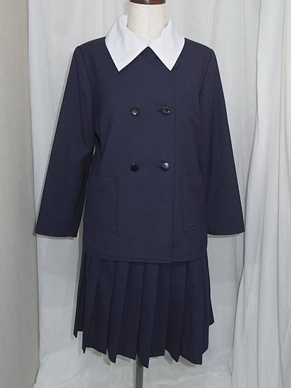 ブレザー上下冬/襟カバー付<W72:160A>(B316)中古 - セーラー
